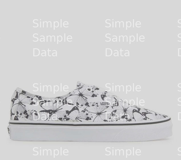 VANS | AUTHENTIC (BUTTERFLY) TRUE | WHITE / BLACK
